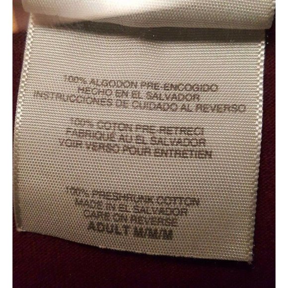 Castle Rock We Weren't Born To Follow Men's M Tee T-Shirt Maroon Eagle Red - Picture 5 of 12